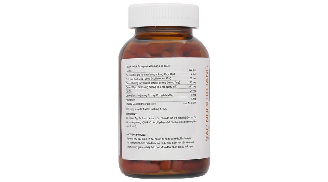 Combo 2 hộp Sắc Ngọc Khang hộp 180 viên - 11
